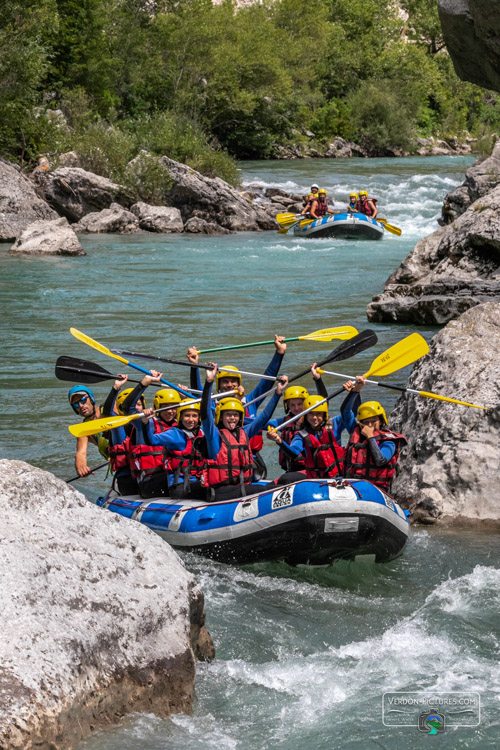 photo raft rafting verdon